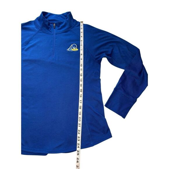 Colosseum University of Delaware royal blue 1/4 zip lightweight pullover - XL - Picture 6 of 6